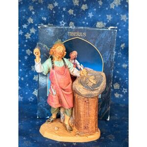 Fontanini Tiberius Stone Mason Figurine 165 Heirloom Nativity Roman Inc 1998